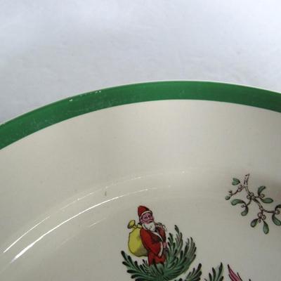 3 Spode Christmas Tree Dinner Plates