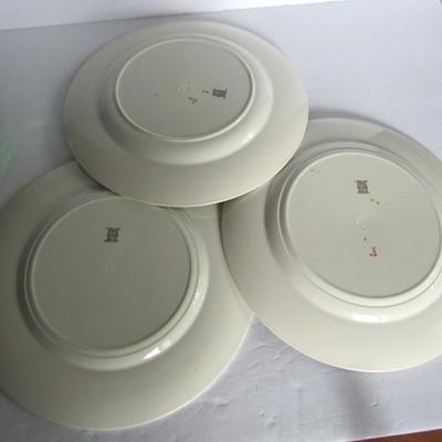 3 Spode Christmas Tree Dinner Plates
