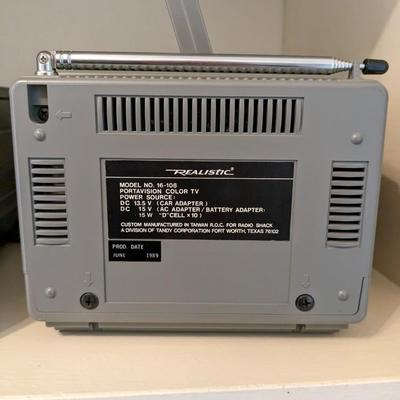 Vintage Realistic Portavision 16-108, Works!