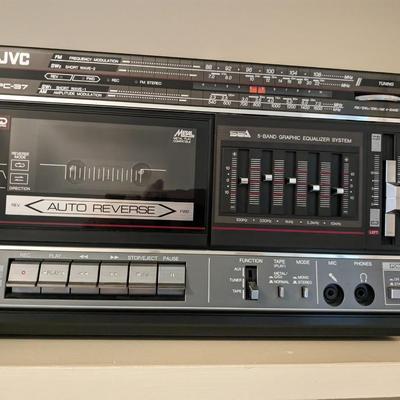 Vintage JVC PC-30J Stereo Cassette Equalizer Radio Sw1 - Sw2