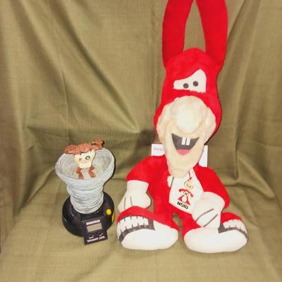 THE NOID PLUSH AND LOONEY TUNES TAZ DEVIL