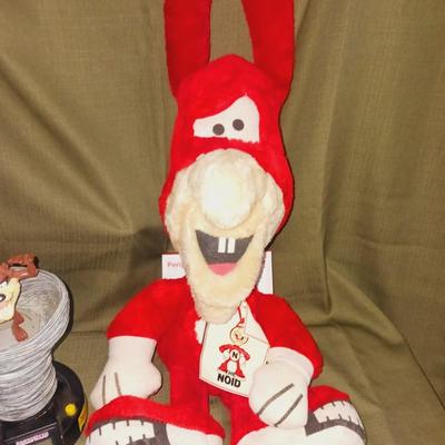THE NOID PLUSH AND LOONEY TUNES TAZ DEVIL