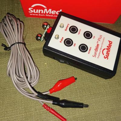 SUN STIM PLUS AND BLOOD PRESSURE MONITOR