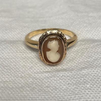 Cameos & Petit Point Brooch (BBC-SS)