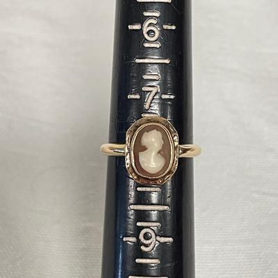 Cameos & Petit Point Brooch (BBC-SS)