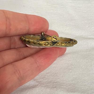 Cameos & Petit Point Brooch (BBC-SS)