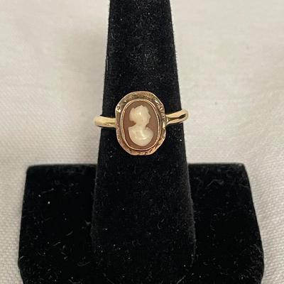 Cameos & Petit Point Brooch (BBC-SS)