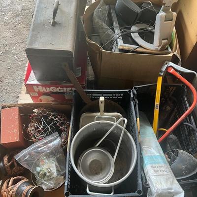 Long Pallet of Items #1