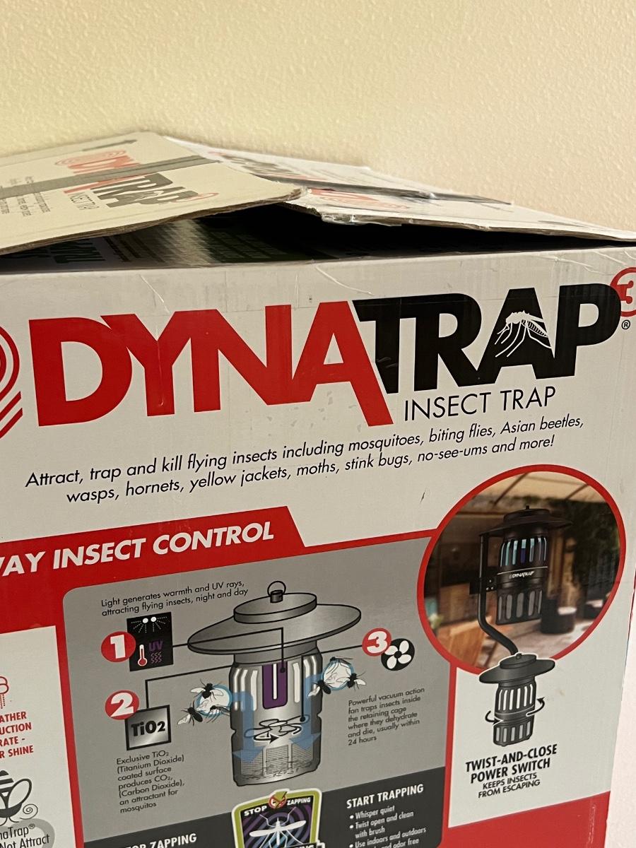 DynaTrap DT1200SR Insect Trap With Stand Base And Pole – Electric Outdoor Lantern