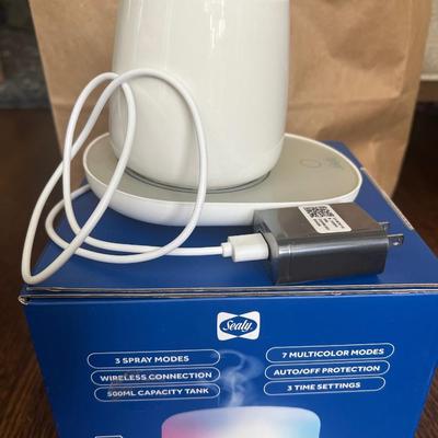 Sealy Hot Plate, Coffee Cup, and Bluetooth Speaker Diffuser