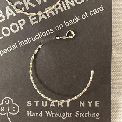 Local Art-Stuart Nye Hand Wrought Sterling Jewelry (BBC-SS)