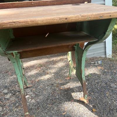Antique School Desk