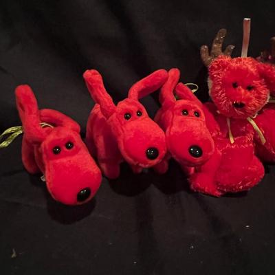 TY “Jingle Beanies”, Stuffed Miniature Ornaments & More (BDF-MK)