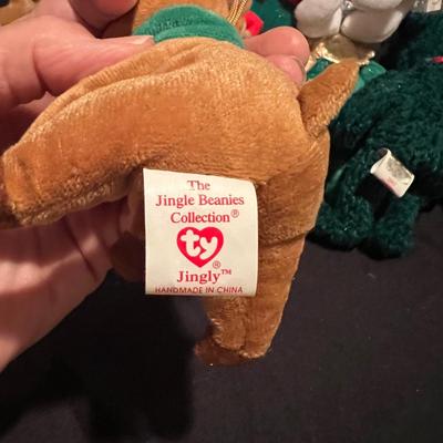 TY “Jingle Beanies”, Stuffed Miniature Ornaments & More (BDF-MK)