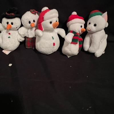 TY “Jingle Beanies”, Stuffed Miniature Ornaments & More (BDF-MK)