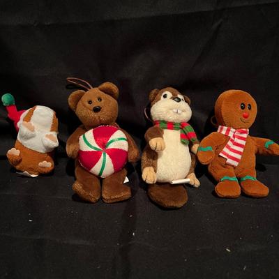TY “Jingle Beanies”, Stuffed Miniature Ornaments & More (BDF-MK)