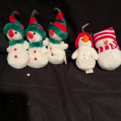 TY “Jingle Beanies”, Stuffed Miniature Ornaments & More (BDF-MK)