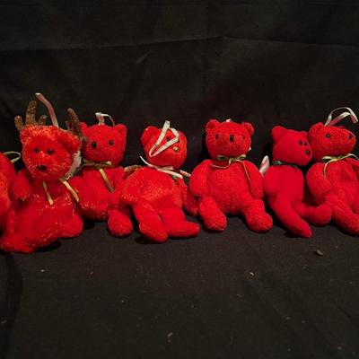 TY “Jingle Beanies”, Stuffed Miniature Ornaments & More (BDF-MK)
