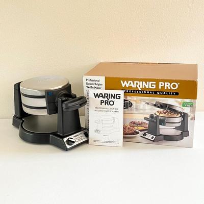 WARING PRO ~ Professional Quality ~ Double Belgian Waffle