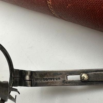 Antique Pair of Early Eye Glasses w/ Adjustable Side