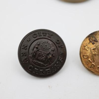 Various New Orleans Pins/Buttons