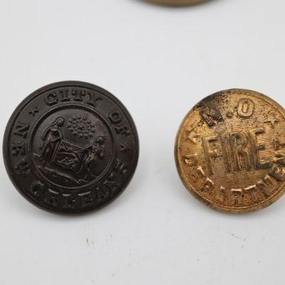 Various New Orleans Pins/Buttons