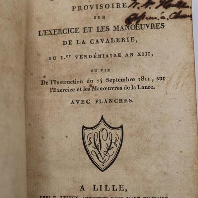 Provisional Ordinance for the Cavalry, 1814