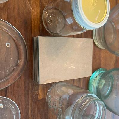 Glass Vases, Jars, Candle Plates, and Glass Rectangles