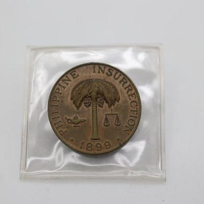 1899 Philippine Insurrection Medal (See Description)