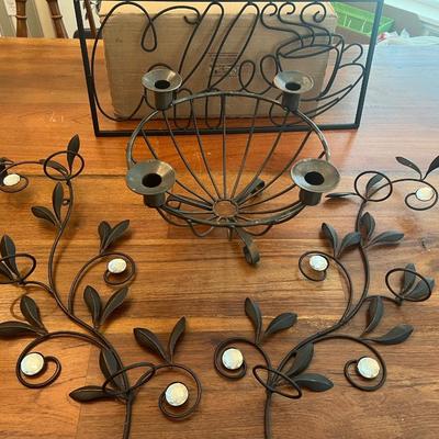 Metal Decor Lot