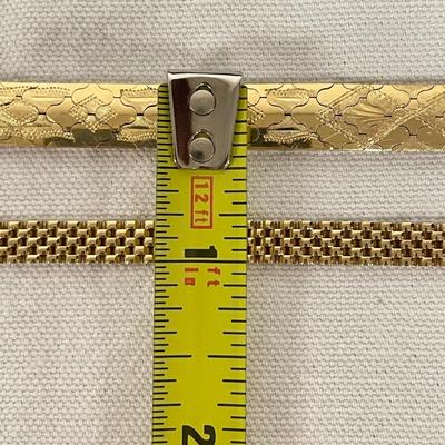 Two 14K Gold Bracelets (BBC-SS)