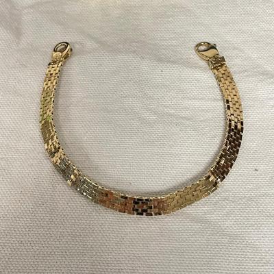 Two 14K Gold Bracelets (BBC-SS)
