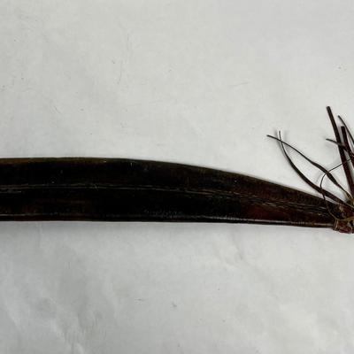 Vintage leather Sheath for long knife