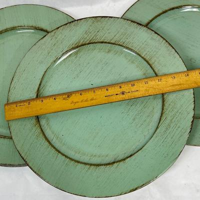 Melamine Chargers set of 6