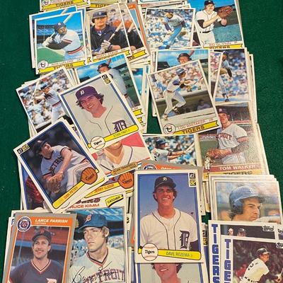 Vintage Tigers Cards