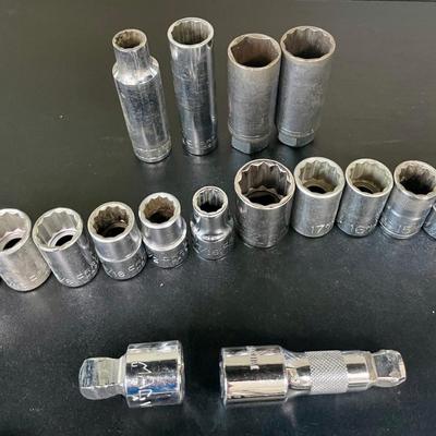 Craftsman 1/2” Socket Wrench Set 25 Pieces