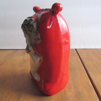 Regal China Old MacDonald Sheep Feedsack Salt and Pepper Set