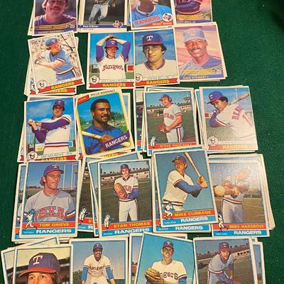Vintage Rangers Cards
