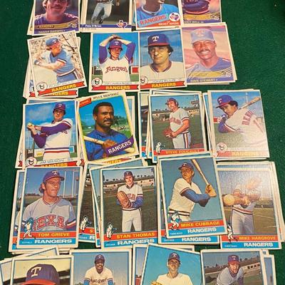 Vintage Rangers Cards