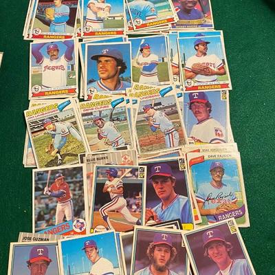 Vintage Rangers Cards