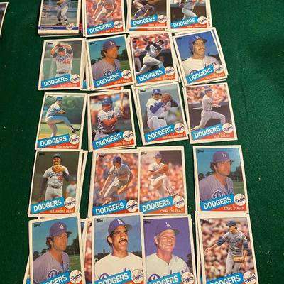 Vintage Dodgers Cards