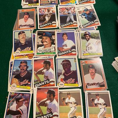 Vintage Giants Cards