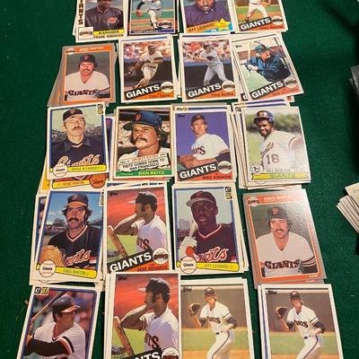 Vintage Giants Cards