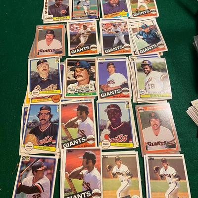 Vintage Giants Cards