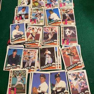 Vintages Giants Cards
