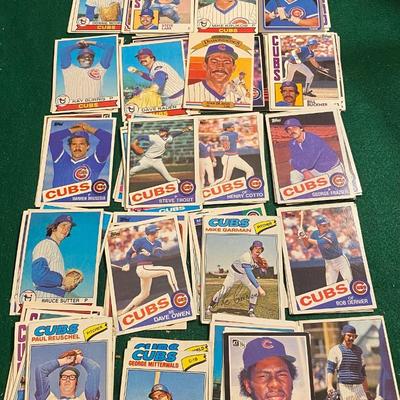 Vintage Cubs Cards