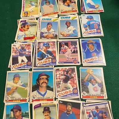 Vintage Cubs Cards