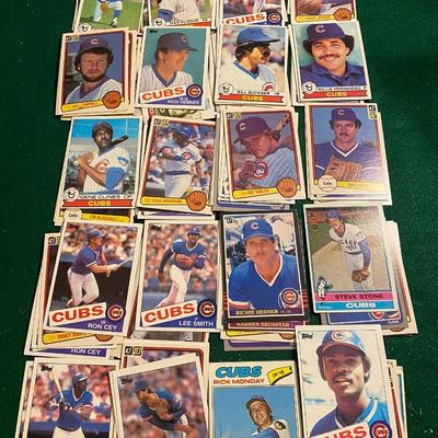 Vintage Cubs Cards