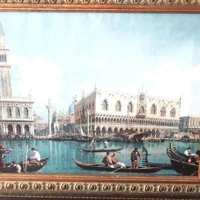 FRAMED OIL PAINTING
