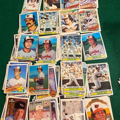 Vintage Orioles Cards